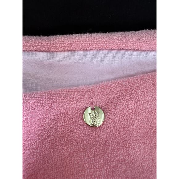 6 for $20 Victoria Secret Swim 2 piece Terry Pink High Waist Under Wire 34DD M - Picture 5 of 11